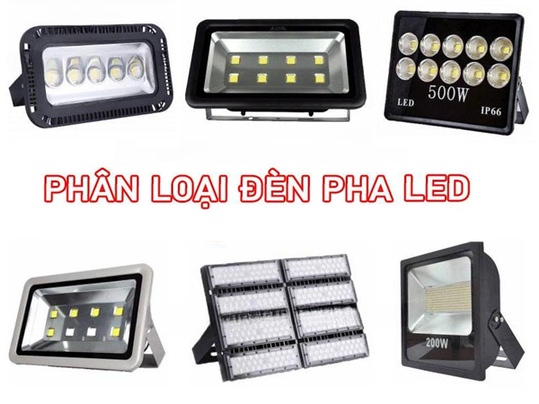 Hướng dẫn phân loại đèn pha LED