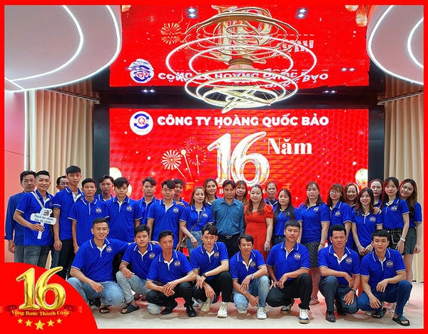 Hoàng Quốc Bảo kỉ niệm 16 năm thành lập công ty