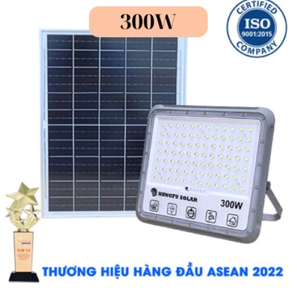 Đèn pha LED chống lóa năng lượng mặt trời 300W