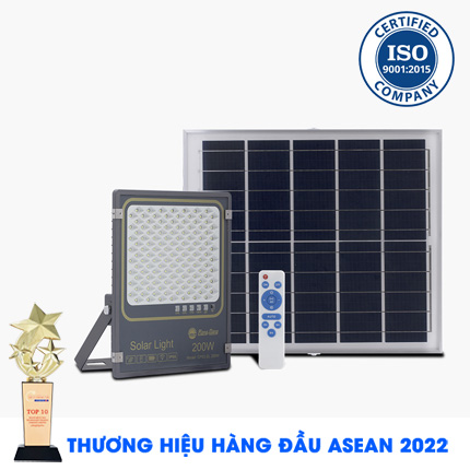 Đèn chiếu pha 200W năng lượng mặt trời CP03.SL 200W