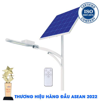 Đèn đường 50W năng lượng mặt trời CSD01.SL.RF V2 50W