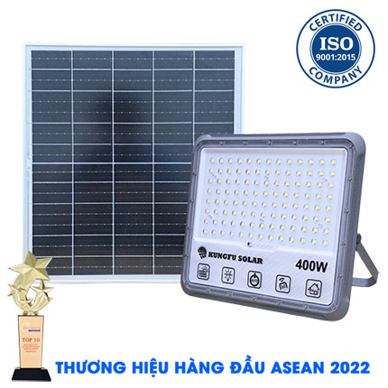 Đèn Pha chống chói Năng Lượng Mặt Trời 400W